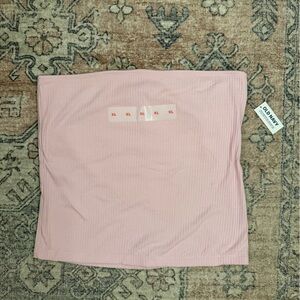 Old Navy Soft Pink Ribbed Tube Top